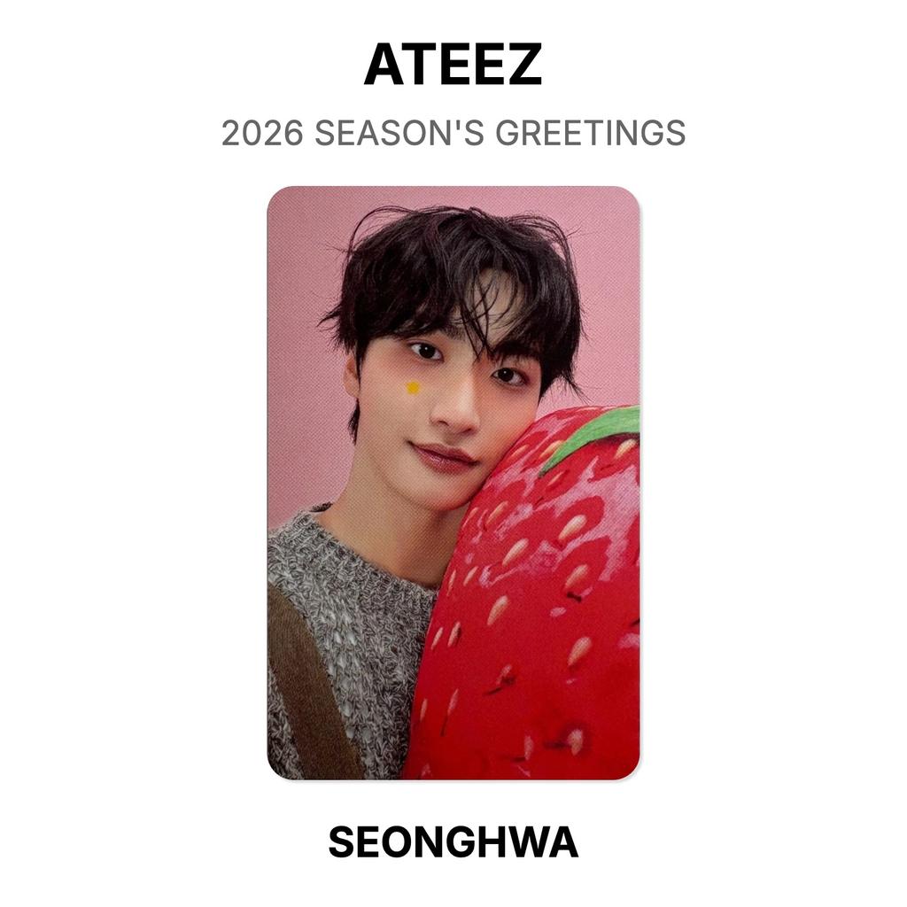 ATEEZ 2026 SEASON'S GREETINGS Official Photocard