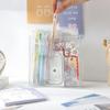 Large Capacity Transparent Storage Bag Waterproof Stationery Stickers Bag  Journal Supplies