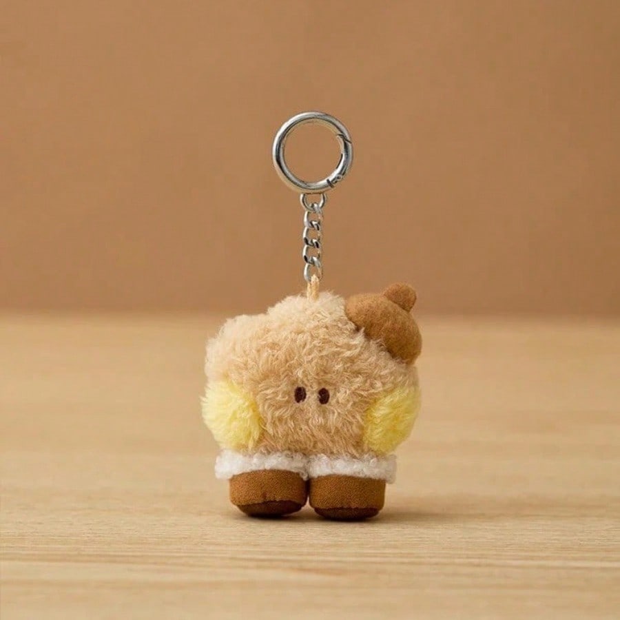 LINE FRIENDS BT21 Kpop Anime and Cartoon-themed Friends Winter Mini Scarves Snow Boots Plush Dolls Handbags and Durable Keychains