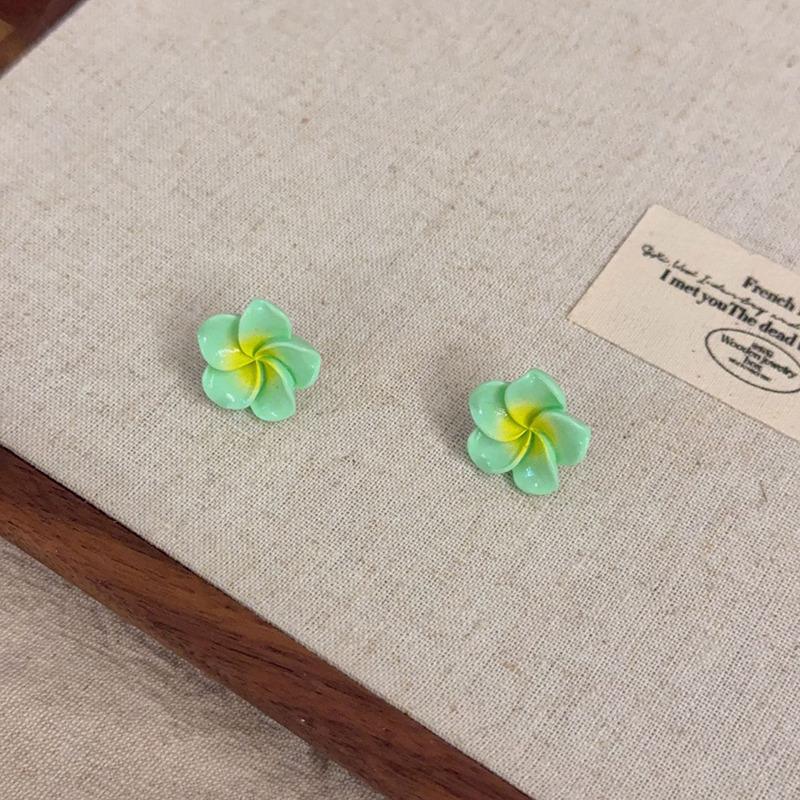 

Boho Elegant Egg Flower Earrings Necklaces For Women Handmade Accessories Girls Summer Beach Sweet Lovely Flowers Jewelry Sets