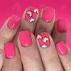 24Pcs Fashionable Press On Nail with Artistic Detail Quick Wear False Nail Modern Women Multiple Occasions