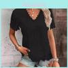 Euro Stijl T-shirt Met Kantrand Voor Dames Lente Casual Mode Top
