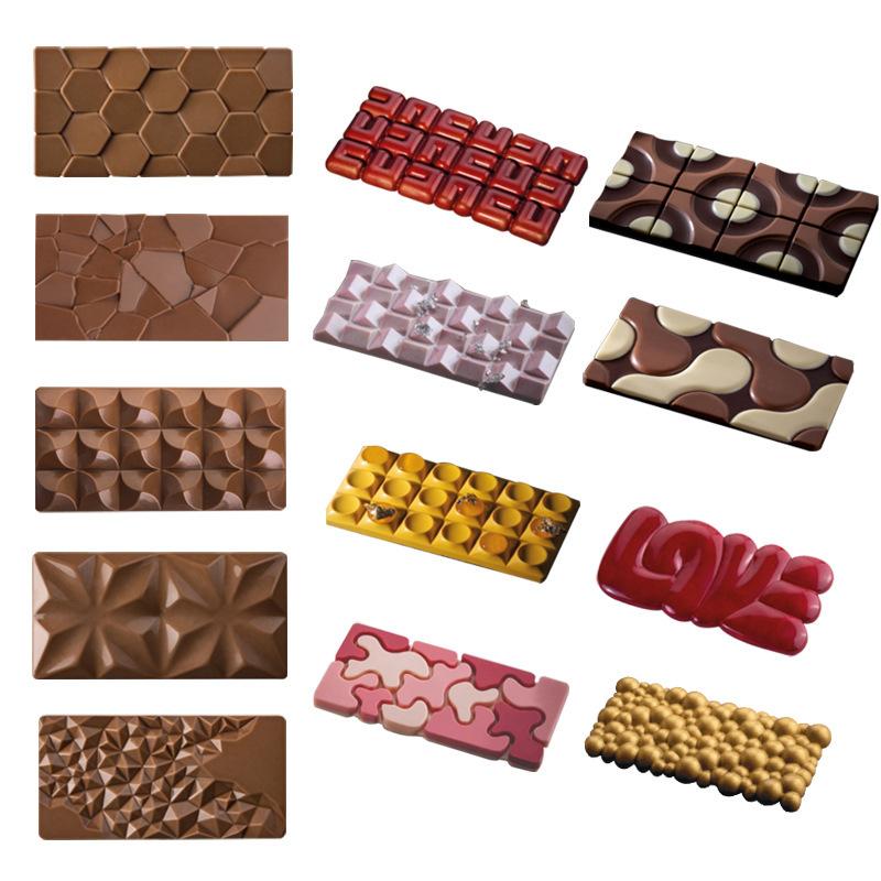 29-style Irregular Silicone Chocolate Baking Mold Porous Flower Love Candy Jelly Ice Making Set Cake Decor Soap Candle Mould
