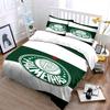 Green Palmeiras logo pattern. Bedding sets Duvet cover sets Duvet covers Pillowcases(1 * Duvet Cover 2 * Pillowcases, without duvet insert)