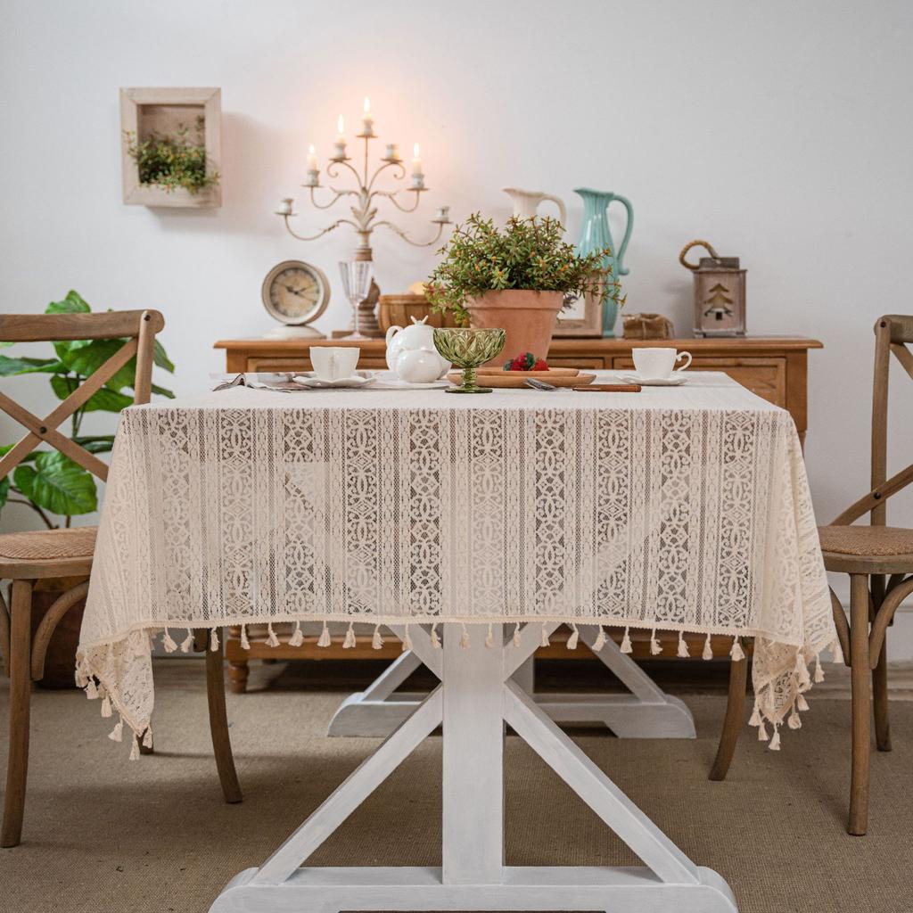 Crochet Cover Table Cloth Woven Tablecloth Hollow Tablecloth Tablecloth Towel Shooting Props