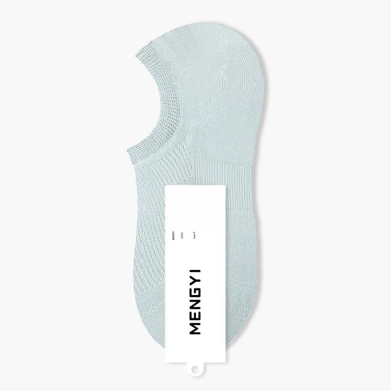 Female Summer Thin Shallow Mouth Invisible Non Slip Non Drop with Cotton Boat Socks