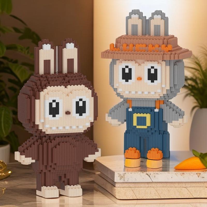 Rabub Building Block New Girl Series High Value Adult Version High Difficulty Puzzle Toy