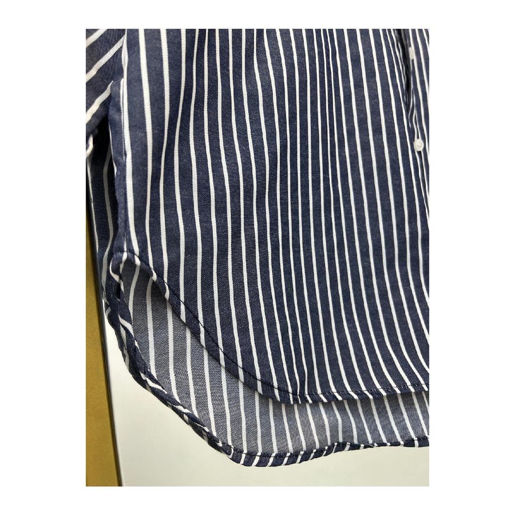 Striped Oversized Women's Shirt