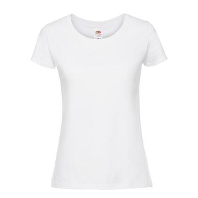 Premium-T-Shirt aus ringgesponnener Baumwolle für Damen/Damen