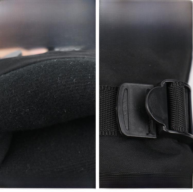 3.7V Electric Heated Winter Cycling Gloves - Thick, Windproof, and Warm.