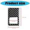 High Durability Carbon Fiber Warning Light Cover Sticker Area Stickers Suitable for Golf 7 Personalizing Interior Design