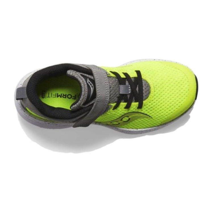 SAUCONY Kinvara 14 A/C Großer Kind Citronengrau Kinder-Sneaker Gelb SK266824