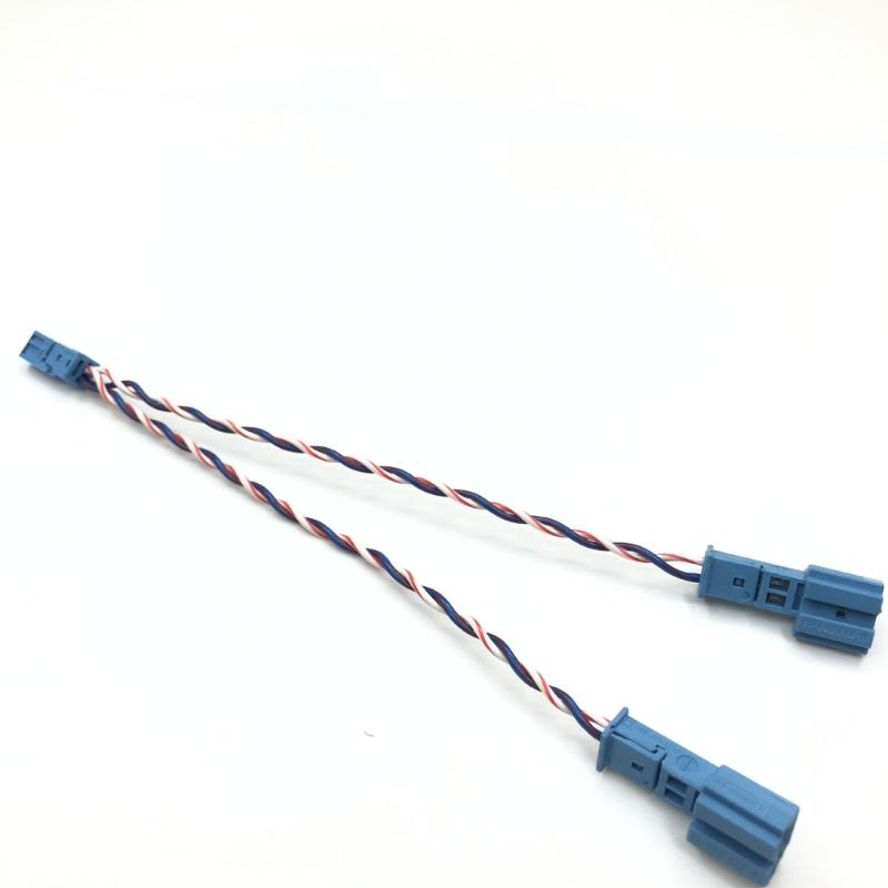 Universal Plug Play 3PCS Tweeter Wire Cable Connectors For F10/F18/F30/E60/E90/E70 Vehicle Sound Systems Effortlessly Installation Stable Signal