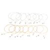 Lyre Strings Rivet Set Comfortable Resonance Effect Light Weight Beautiful Sound Small Lyre Strings