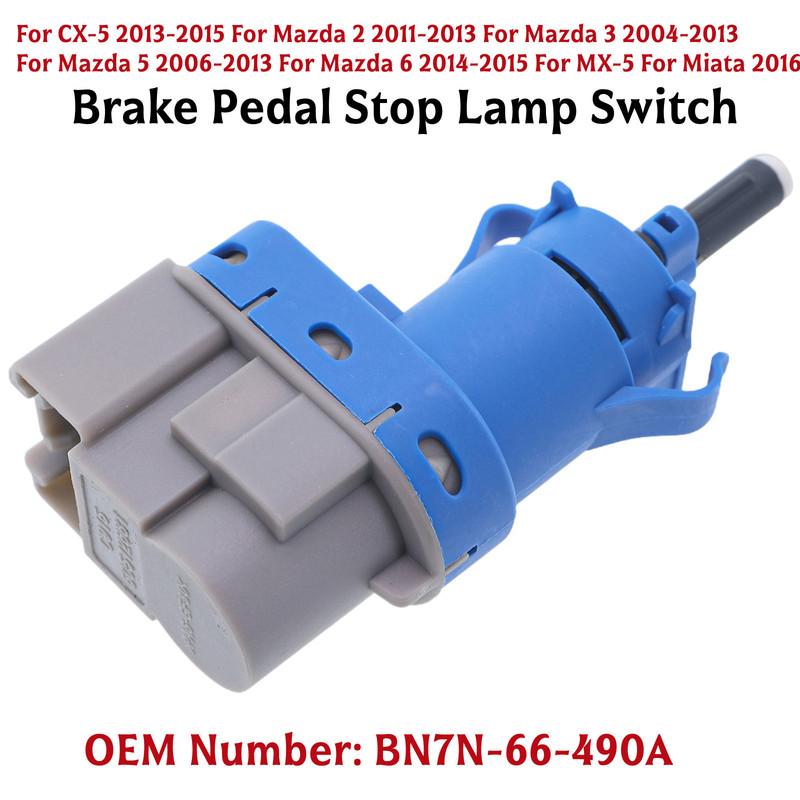 Brake Stop Light Switch For Mazda 2 3 5 6 For CX-5 For MX-5 BN7N-66-490A Brake Pedal Stop Lamp Switch Accessories