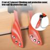 2Pcs Climbing Spikes Cover Tree Spikes Protections Cover Soft Climbing Splke Caps Guard for Professional Climbers