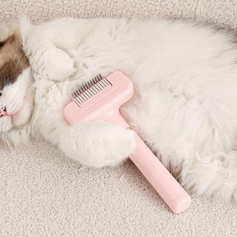 Self-Cleaning Comb for Cat & Dog Hair Removal Steam Grooming Shedding Spray with Water Tank for Bathroom Use