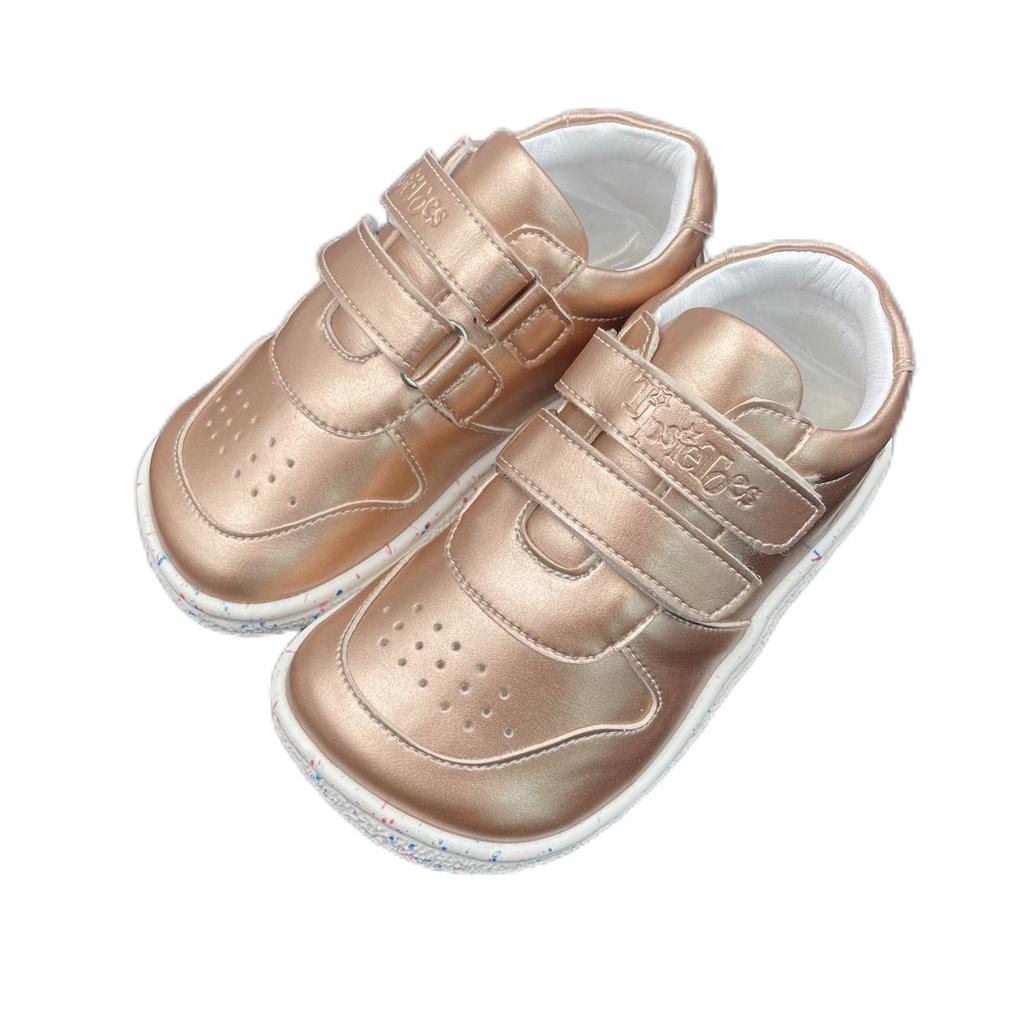 Tipsietoes New Spring Genuine Leather Shoes For Girls And Boys Kids Barefoot Sneaker Light Weight Minimalist Children