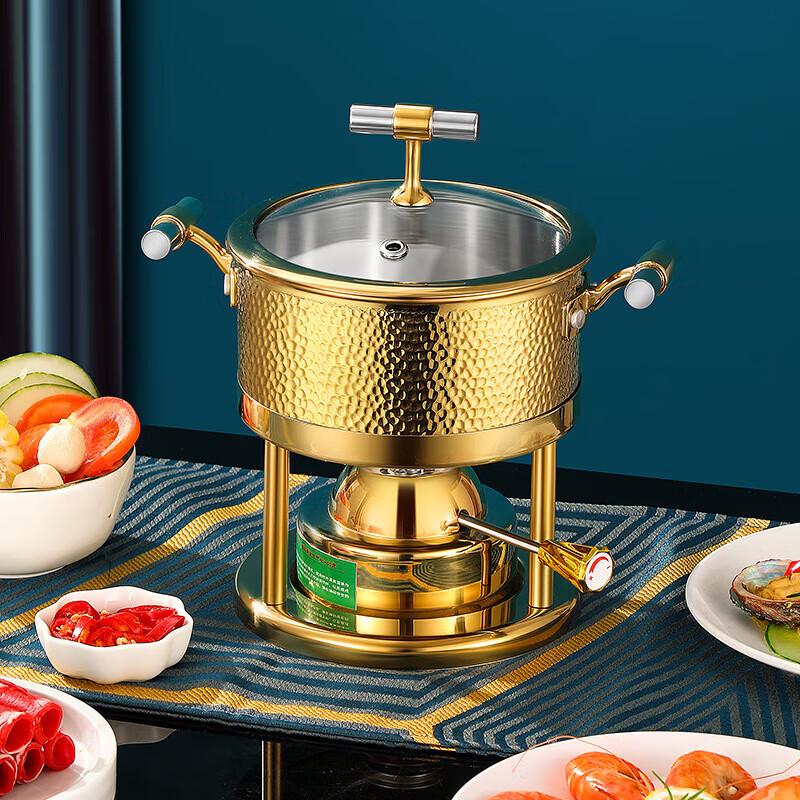 304 Stainless Steel Individual Commercial Gas Hot Pot Stove