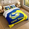 Bedding Set 1 Duvet Cover 2 Pillowcases Cardiff City Print Soft Bed Linen Bedroom Decor