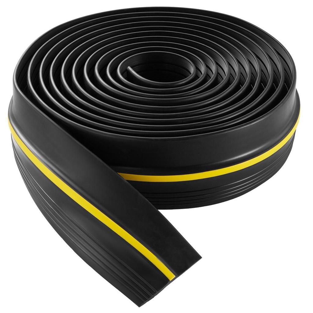Garage Door Threshold and Bottom Seals Kit, 20 FT U Shape+O Ring Universal Garage Door Bottom Seal Weatherstrip PVC, Combine with Weatherproof Garage