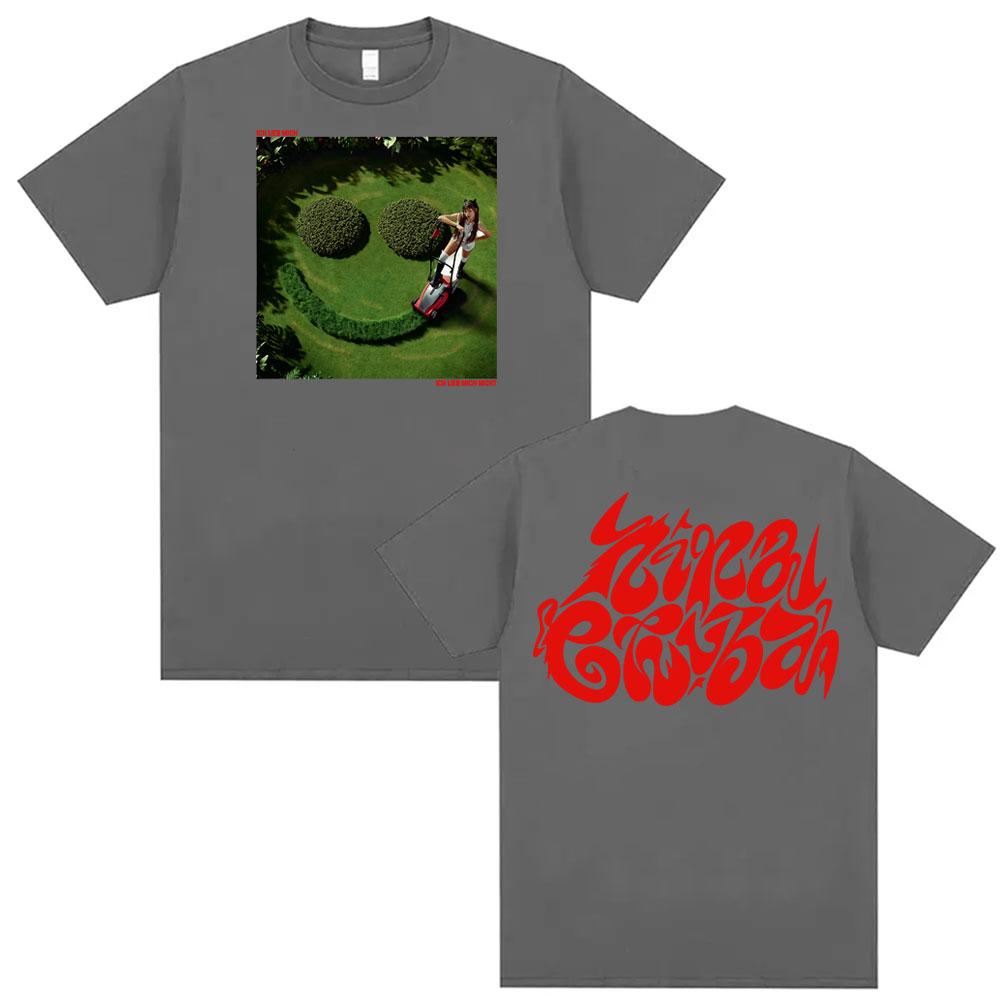 Singer Nina Chuba Album Tour Graphic T Shirt Men Women Hip Hop High Street Short Sleeve T-shirts Casual 100% Cotton T-shirt Tops