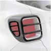 TESIN Lamp Hoods for Jeep Renegade 2016 Up Metal Car Tail Light Guard Cover Accessories for Jeep Renegade Sticker Exterior Parts