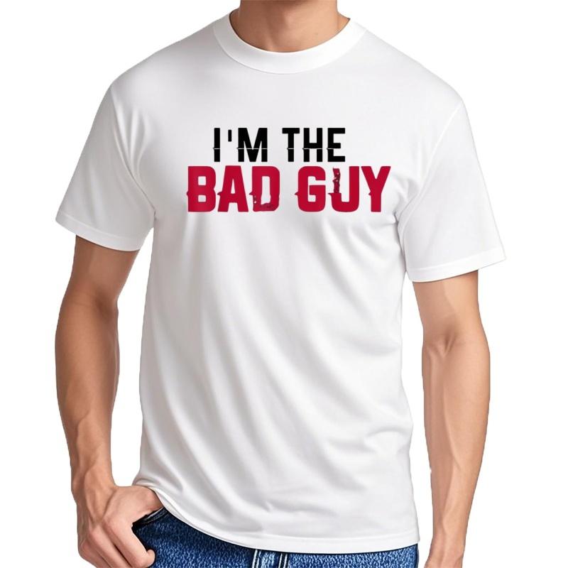 Camiseta De Im The Bad Guy Divertida Regalo SarcáStico Hecha En Ee Uu