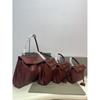 Large capacity commuter lock tote bag high sense portable messenger bag trendy fashion versatile