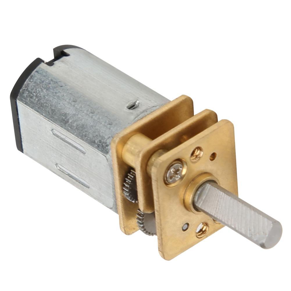 6mm Gearbox Motor All Metal Structure Low Noise High Torsion 300RPm 400RPm 500RPM DC6V
