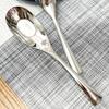 Elegant Mirror Polished Serving Spoon Practical 316L Stainless Steel Serving Spoon Perfect Thick Flatware for Dining