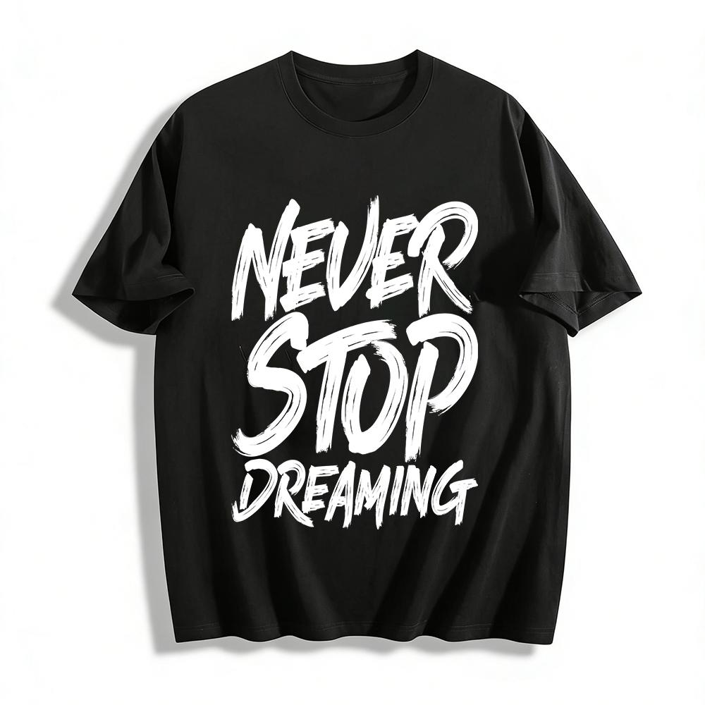 Solid Color Basic Casual Crewneck T-Shirt Unisex Daily Top Pure cotton T-shirt XXS