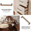 Bathroom cabinet handles kitchen drawer handles, brushed brass gold kitchen handles side cabinet handles