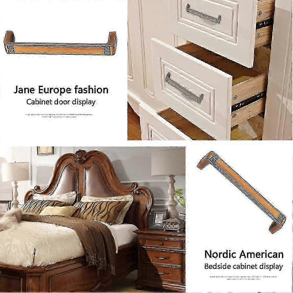 Bathroom cabinet handles kitchen drawer handles, brushed brass gold kitchen handles side cabinet handles