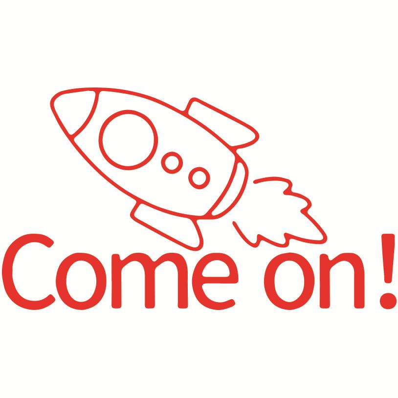 English Comments Photosensitive Seals Preschool Students Primary School Students Encourage Children's Cartoon Gifts