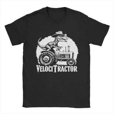 VelociTractor Graphic Printed T Shirts Men Women Cotton Tee Shirt Clothing
