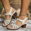 Fashion Womens Sandals Summer New High Heeled Sandals Designer Sandals for Women Casual Beach Sandal Vacation Rome Shoes Sandalias Mujer