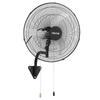 VEVOR Wall Mount Fan, 500mm Wall Mounted Hanging Fan Oscillating, 3-Speed, Long Airflow Distance, Adjustable Rotation Angle