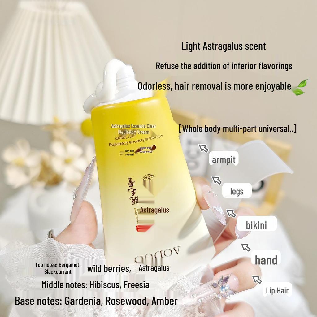 SmoothGlide Haarentfernungscreme - Sanfte, schmerzlose und dauerhafte Lösung für den ganzen Körper, Beine, Achselhöhlen und empfindliche Bereiche.