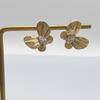 Elegant Butterfly Stud Earrings: Copper Alloy with S925 Silver Needle, Micro-Inlaid Design