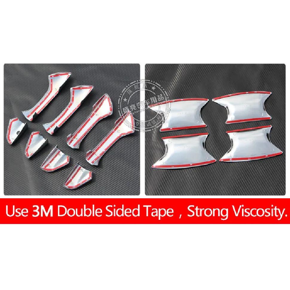 for Honda Accord 2008-2013 Accessories Chrome Door Handle 2009 2010 2011 2012 Luxury No Rust Car Covers Stickers Car Styling