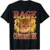 Cat Rage Is Consuming Me Funny Angry Meme Cats Humor Tshirt