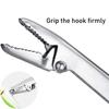 Stainless Steel Fish Hook Remover Extractor, Fast Decoupling Squeeze-Out Separator, Freshwater Saltwater Hooker Tool for Fishing