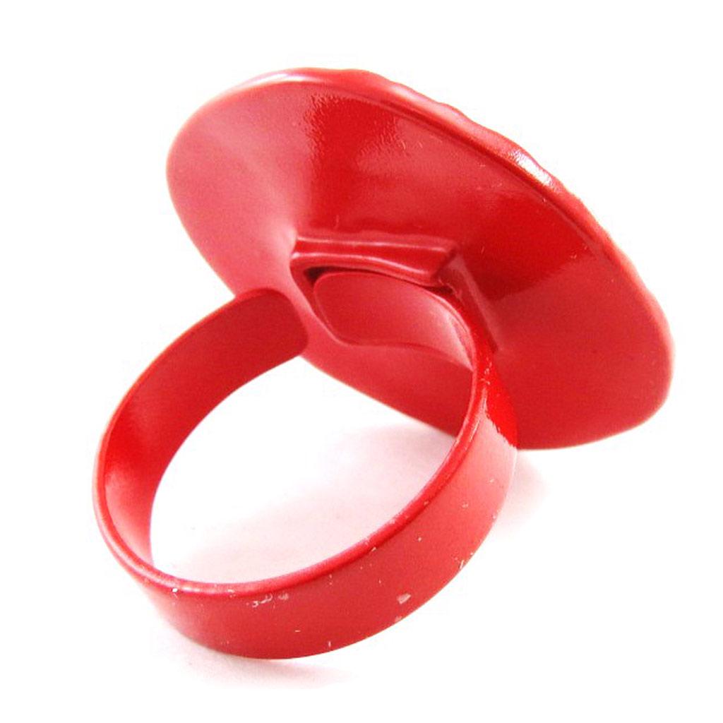 NOA [J1897] - Red 'Amandine' Designer Ring