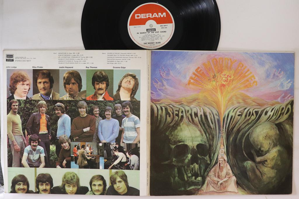 LP Record MOODY BLUES - In Search Of The Lost Chord DES18017 DERAM 1979 US Rock Used