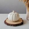 1set Halloween Pumpkin Candle Holder Silicone Mold DIY Wax Container Making Home Aromatherapy Gypsum Decorative Item Storage Jar
