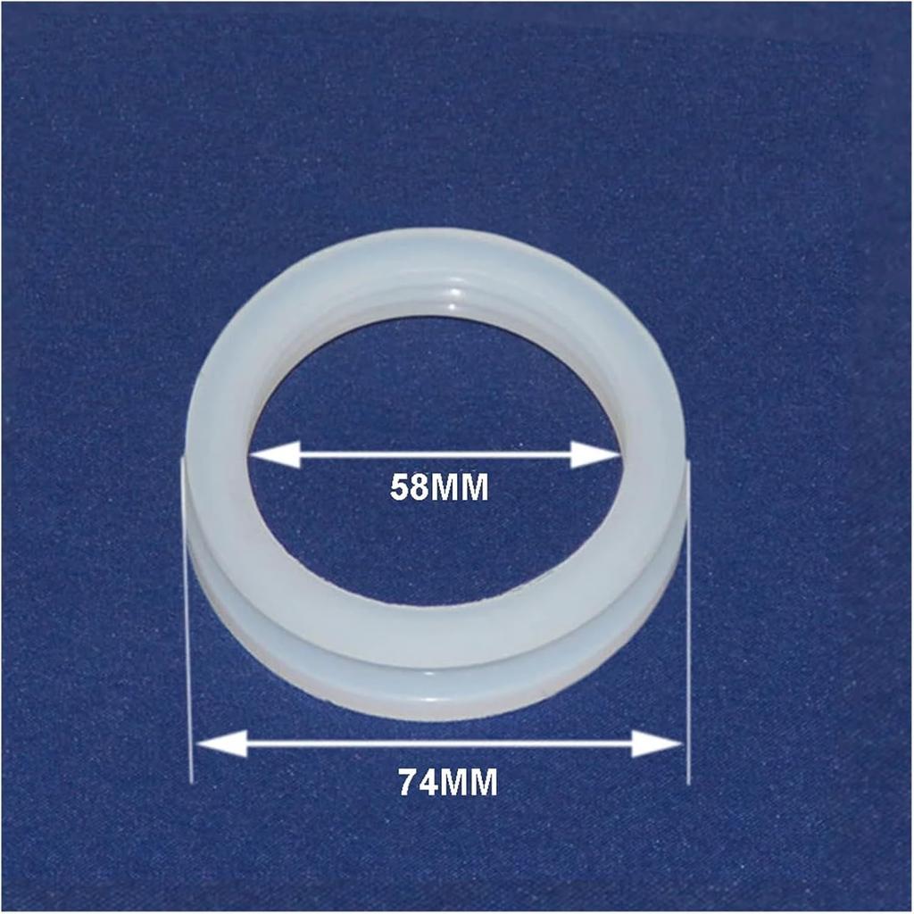 10Pcs silicon seal ring for vacuum tube solar water heaters,dia.58mm or 47mm white(58mm)