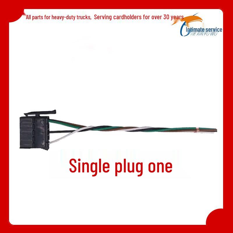 

24V Rocker Switch for Dongfeng Tianlong KX/KL/KR: Supports Water Spray, Fog Lights, Alarm, Power, Horn Functions Switch with Plug