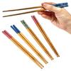 Shigure Bamboo Chopsticks of Made In Natural Bamboo Chopsticks for Easy To and Perfect for Hospitality Bamboo Chopsticks of (Set 5) - Japan, Durable,