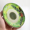 Efficient Ceramic Grinding Bowl Non-Slip Seasoning Grater Plate Ginger Grating Dish  Kitchen Use